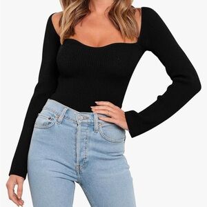 Ribbed Knit Top